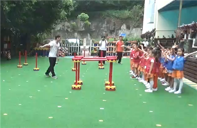 大班體育教學“尋找寶藏”